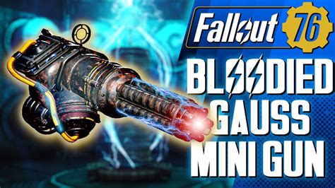 fallout 76 how to get gauss minigun